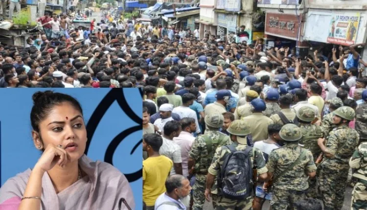 बरुईपुर रेप-मर्डर केस: पीड़िता के परिवार से मिलने पहुंचीं सयानी घोष का विरोध, लोगों ने लगाए नारे