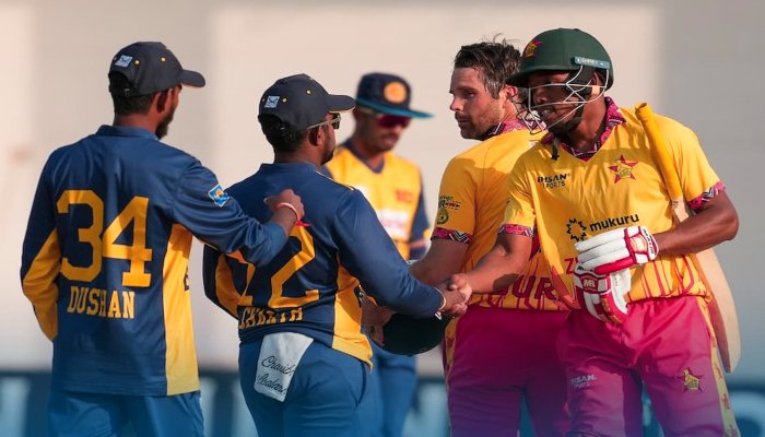 Zimbabwe vs Sri Lanka: जिम्बाब्वे ने किया बड़ा उलटफेर, श्रीलंका को ढाई महीने में दूसरी बार हराया