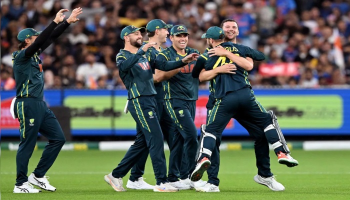 IND vs AUS : आस्ट्रेलियाई पेस बैटरी के सामने भारतीय बल्लेबाज धराशायी, दूसरे टी20 में 4 विकेट से मिली हार