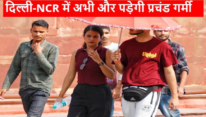 Delhi NCR Weather : दिल्ली-एनसीआर में अभी और पड़ेगी भीषण गर्मी, IMD ने जारी किया अलर्ट