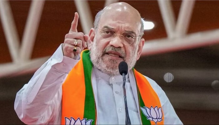 सीएम नीतीश से मिले अमित शाह, रैली में लालू और राहुल पर साधा निशाना