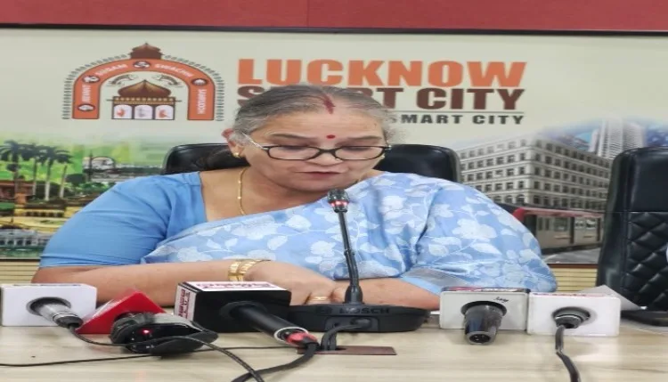 lucknow :महापौर ने कहा-माफी मांगे कांग्रेस, राहुल गांधी देश का सम्म्मान नहीं जानते
