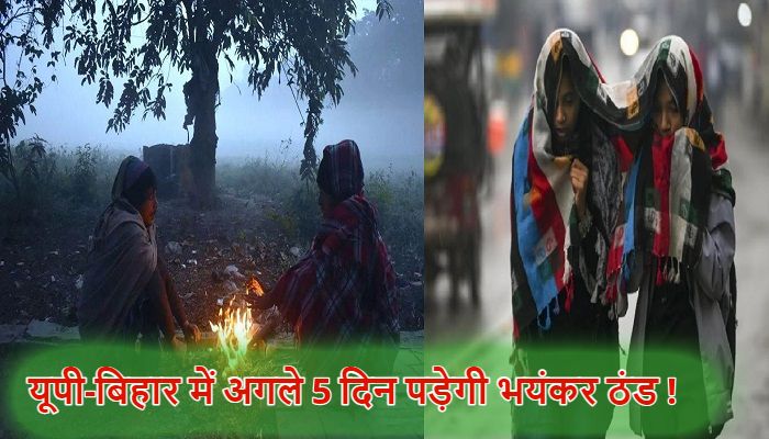 Weather Update: यूपी-बिहार में अगले पांच दिन पड़ेगी भयंकर ठंड,  मौसम विभाग ने इन जिलों में जारी किया अलर्ट