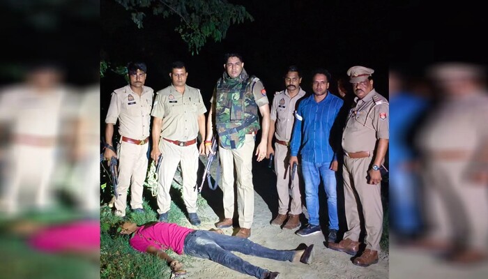 पुलिस मुठभेड़ में एक लाख का इनामी जुबेर कालिया ढेर, कई दिनों से थी तलाश