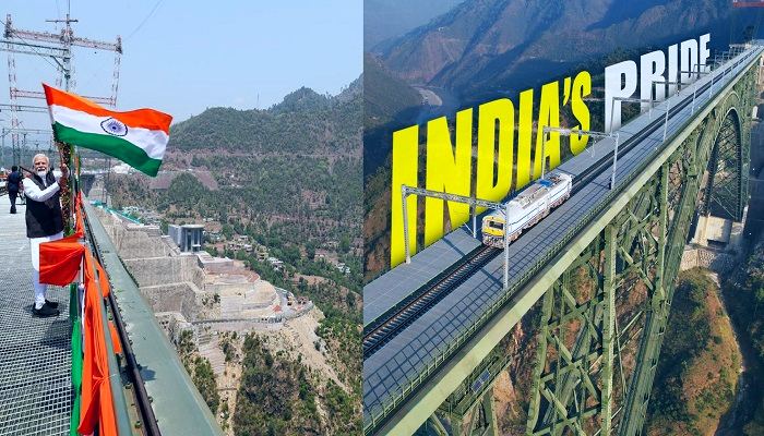 PM Modi दुनिया के सबसे ऊंचे चिनाब ब्रिज का किया उद्घाटन, वंदेभारत ट्रेन को भी दिखाई हरी झंडी