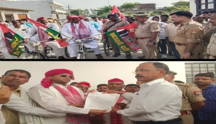 इसौली विधायक ताहिर खान ने 9 सूत्रीय ज्ञापन सौंपा, सड़क, बिजली और किसानों की समस्याओं को उठाया