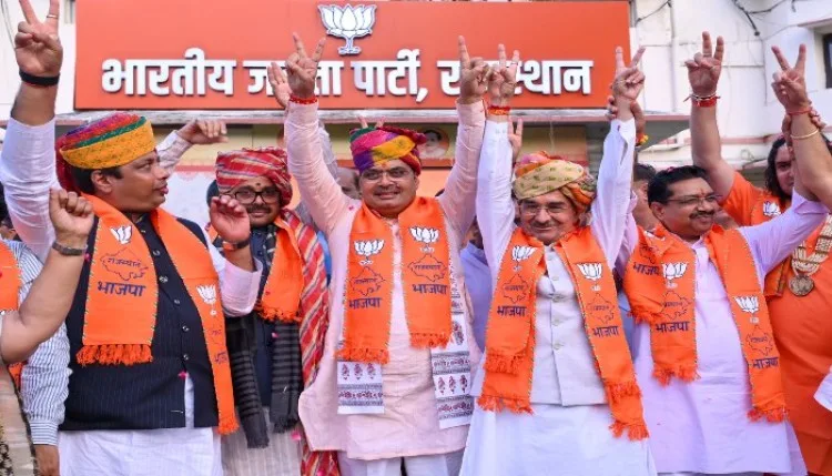 राजस्थान निकाय चुनाव में BJP की प्रचंड जीत, कांग्रेस को झटका