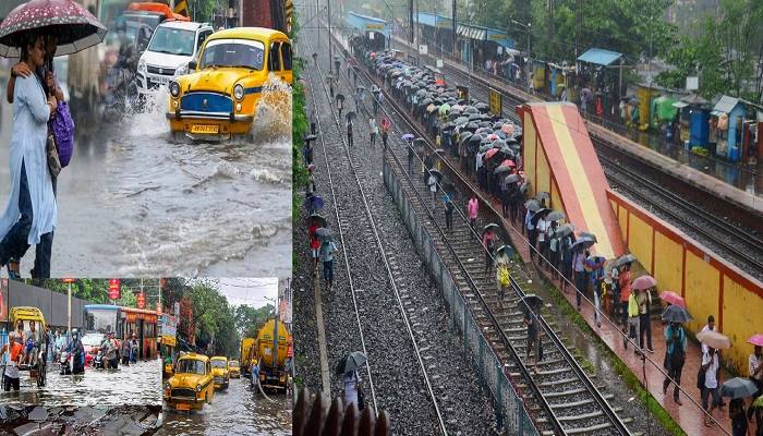 Kolkata Heavy Rainfall: कोलकाता में भारी बारिश से बिगड़े हालात, मेट्रो-ट्रेन सेवाएं ठप, अब तक 7 की मौत