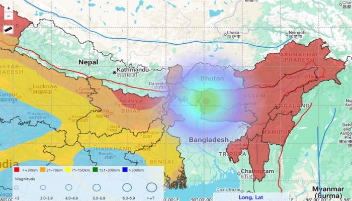 Assam Earthquake: असम के तीन जिलों में भूकंप के झटके, कोकराझार में सबसे ज्यादा 4.5 तीव्रता दर्ज