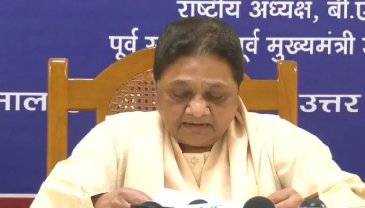 मायावती ने फिर उठाए EVM पर सवाल, चुनाव प्रक्रिया पर भी जताई चिंता