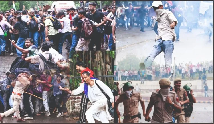 NEET विवाद पर सियासी संग्राम: दिल्ली की सड़कों से संसद तक गरमाया पेपर लीक का मुद्दा, आरोप-प्रत्यारोप के बीच अधर में छात्रों का भविष्य
