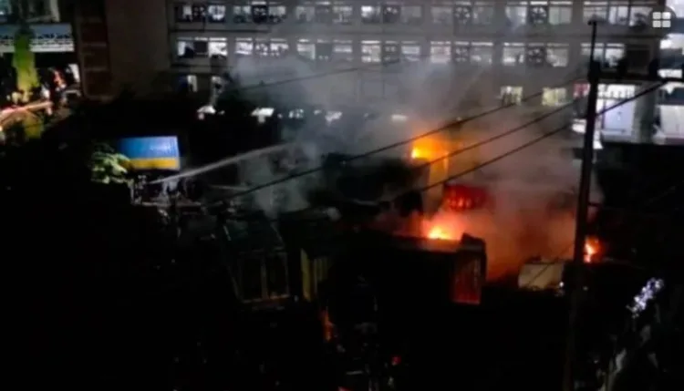 बांग्लादेश में सिलेंडर फटने से लगी fire, 6 की मौत, 25 injured