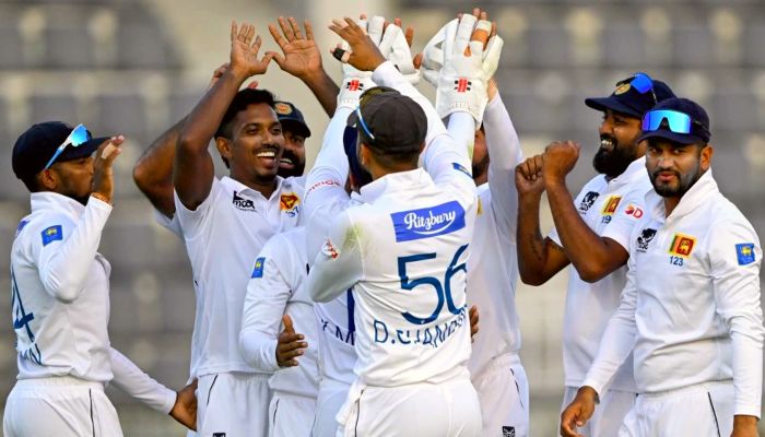 SL vs BAN 2nd Test Live Score : श्रीलंकाई गेंदबाजों ने मचाया गदर, 144 रन पर बांग्लादेश ने गंवाए 5 विकेट