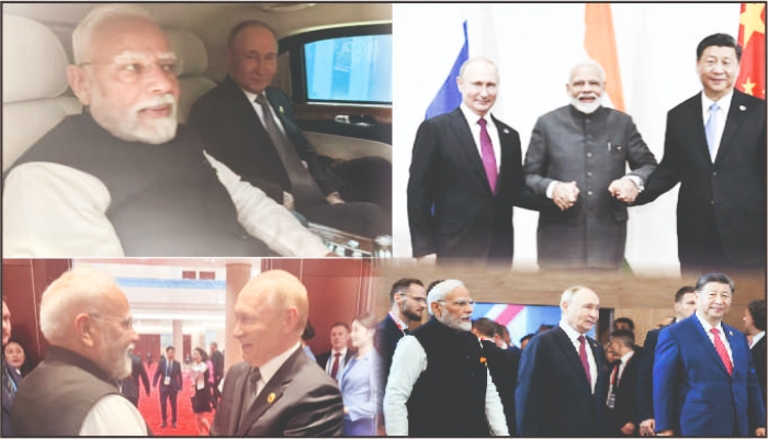 SCO Summit 2025: भारत और रूस के बीच गहरी साझेदारी, पीएम मोदी और पुतिन की तस्वीरें वायरल