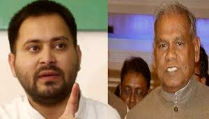 मांझी और तेजस्वी में ठन गई, दामादों के नाम गिना दिए