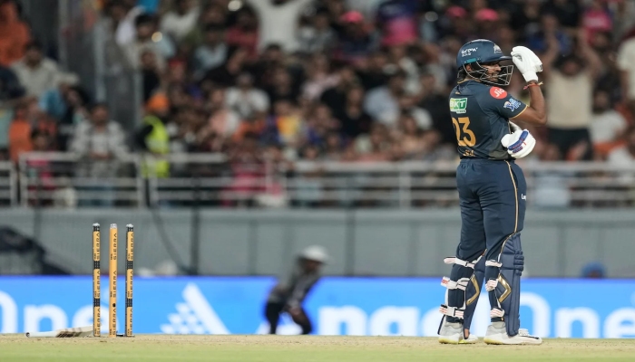 Sai Sudharsan hit wicket IPL 2026 : 'अब ग्रिप टेक का इस्तेमाल करना पड़ेगा', लगातार दूसरी बार अजीब तरीके से आउट होने पर बोले साई सुदर्शन