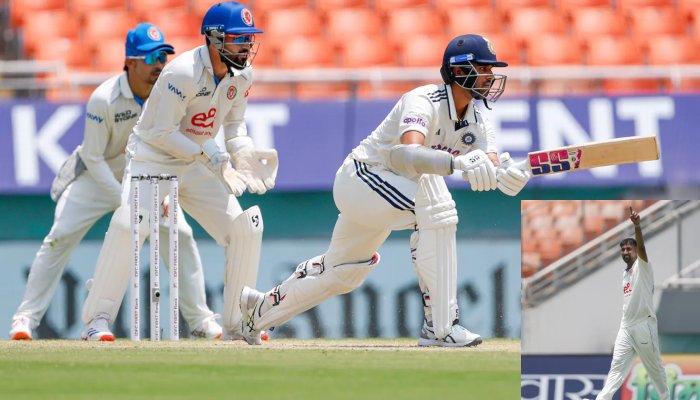 IND vs AFG Test Live Score: भारत ने 564 रन बनाकर घोषित की पहली पारी, मोहम्मद सलीम ने झटके 6 विकेट