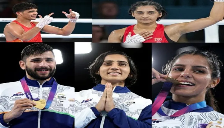 CWG 2026: भारतीय बॉक्सरों ने 9 घंटे में जीते 7 गोल्ड, 3 सिल्वर मेडल