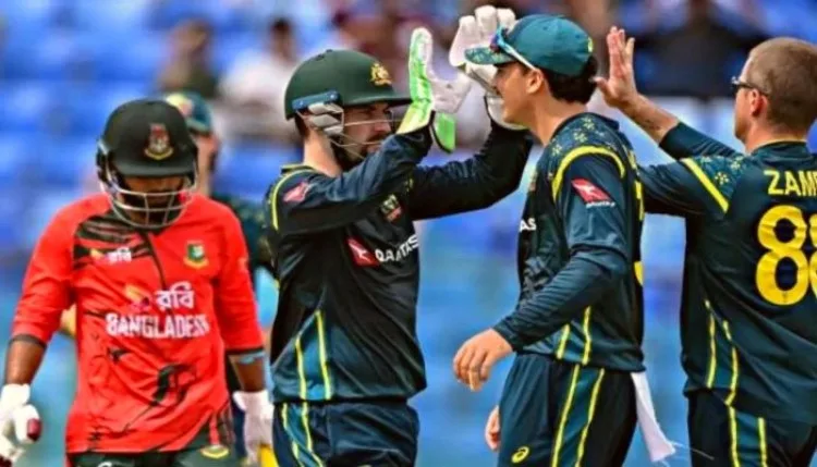 Bangladesh vs Australia 2nd T20I: ऑस्ट्रेलिया ने बांग्लादेश के घर में जीती टी20 सीरीज, दूसरे मैच में 7 रन से हराया