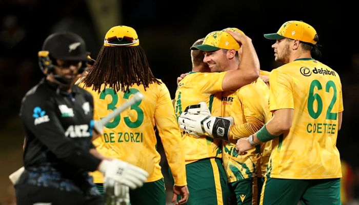 NZ vs SA 5th T20I: साउथ अफ्रीका ने अंतिम टी20 में न्यूजीलैंड को 33 रनों से दी पटखनी,  3-2 से जीती सीरीज