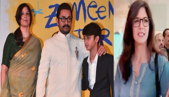 Sitaare Zameen Par पर की स्क्रीनिंग पर लगा सितारों का जमावड़ा, गर्लफ्रेंड के साथ दिखे आमिर खान