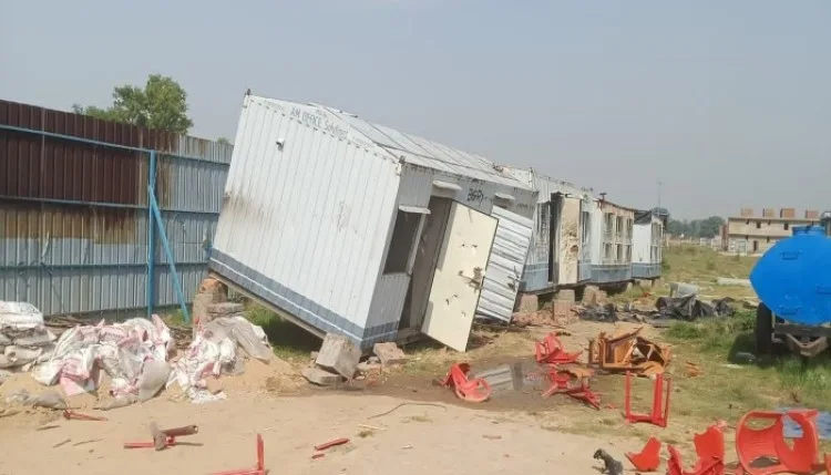 हजारीबाग में कोल माइनिंग कंपनी की साइट ऑफिस में तोड़फोड़, क्षेत्र में तनाव