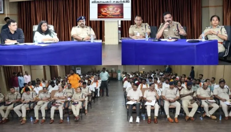 चेन्नई पुलिस ने तय कर दी गणेश प्रतिमा की ऊंचाई, उत्सव मनाने में नियमों की बंदिश