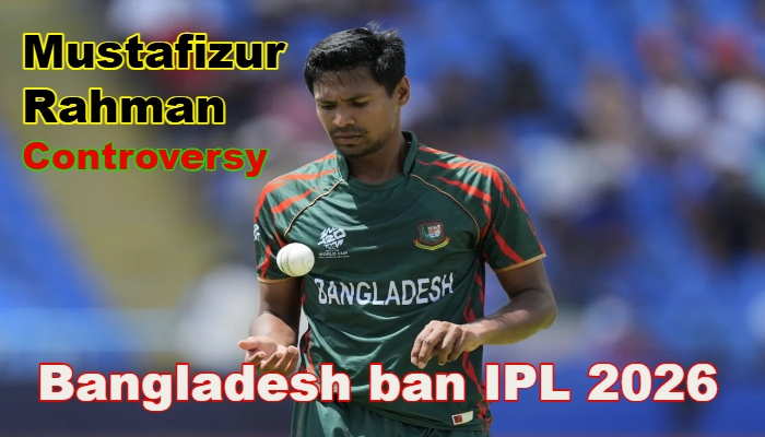 Bangladesh Ban Ipl 2026 : दोस्ती से दुश्मनी की राह पर भारत-बांग्लादेश क्रिकेट? बांग्लादेश में IPL के प्रसारण पर पूर्ण प्रतिबंध, टी20 वर्ल्ड कप पर भी संकट के बादल