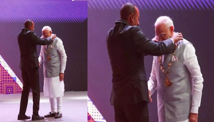 PM Modi Ethiopia Visit: प्रधानमंत्री नरेंद्र मोदी को इथियोपिया के सर्वोच्च पुरस्कार से किया गया सम्मानित