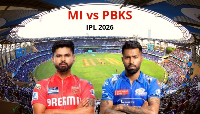 MI vs PBKS Live Score: मुंबई इंडियंस के सामने पंजाब किंग्स का 'विजय रथ' रोकने की चुनौती, जानें हेड-टू-हेड रिकॉर्ड और पिच रिपोर्ट