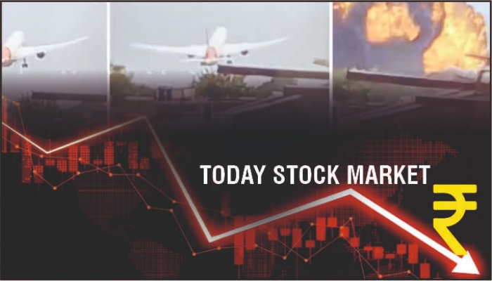 Indian Stock Market Crashed: BSE Sensex 350 अंक लुढ़का, IT सेक्टर बना सहारा