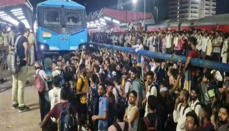 पाटलिपुत्र रेलवे स्टेशन पर परीक्षा अभ्यर्थियों का बवाल, ट्रेन सुविधाओं की कमी पर भड़का आक्रोश, कई घायल