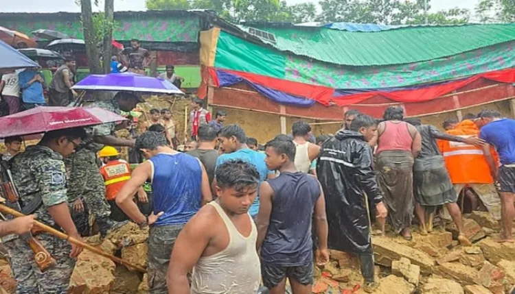 Bangladesh: भारी बारिश के बीच काॅक्स बाजार में बड़ा हादसा, मदरसे पर गिरा पहाड़ी का मलबा, 8 की मौत