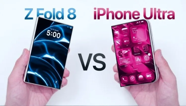 फोल्डेबल स्मार्टफोन बाजार में महासंग्राम: Apple iPhone Ultra और Samsung Galaxy Z Fold 8 Wide के बीच आगामी टक्कर की पूरी पड़ताल
