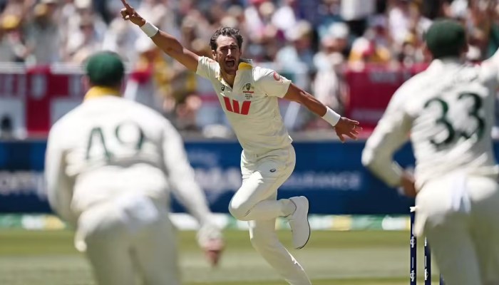 AUS vs ENG Ashes 2025: मिचेल स्टार्क ने बरपाया कहर,  इंग्लैंड की आधी टीम लौटी पवेलियन