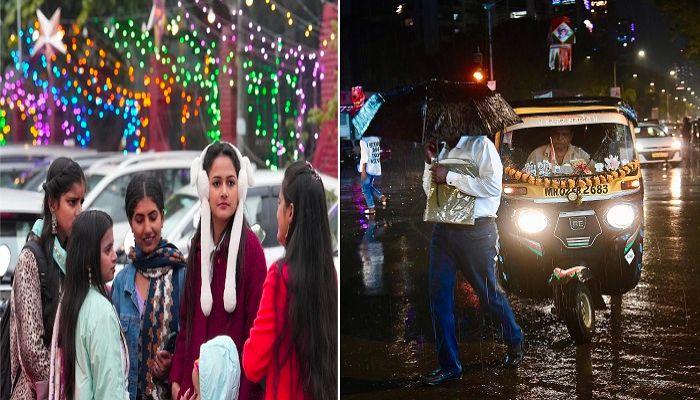 Happy New Year: बारिश के साथ हुआ नए साल आगाज, मौसम विभाग ने जारी किया अलर्ट