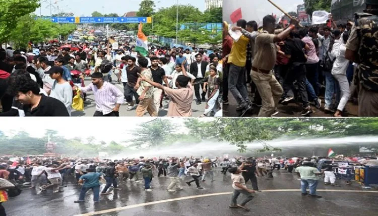 Bihar Bandh: पेपर लीक पर बिहार में उबाल, कई जिलों में भारी बवाल, पुलिस ने भांजी लाठियां