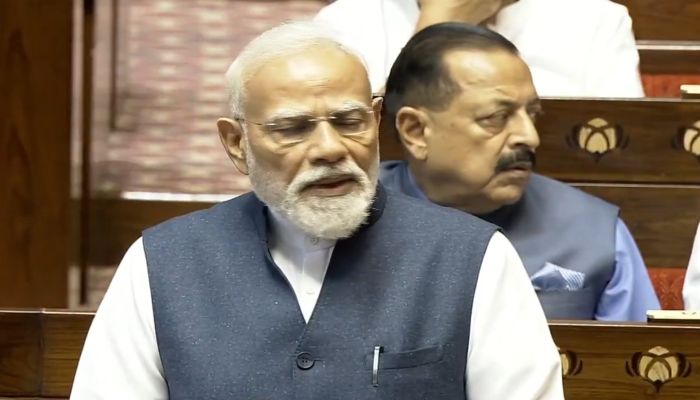 राज्यसभा में रिटायर्ड सांसदों की विदाई पर PM मोदी बोले- राजनीति में कोई फुलस्टॉप नहीं होता...