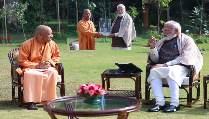 CM Yogi Meet PM Modi: पीएम  मोदी से मिले सीएम योगी, यूपी में जल्द हो सकता है मंत्रीमंडल का विस्तार