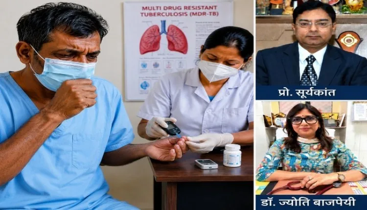 मधुमेह का ‘डबल अटैक’: केजीएमयू शोध में बड़ा खुलासा, एमडीआर टीबी मरीजों में मौत का खतरा बढ़ा