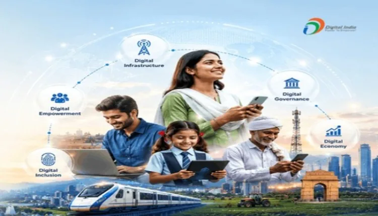 'Digital India' : 'डिजिटल इंडिया' पहल विकसित और आत्मनिर्भर भारत की सशक्त नींव, पीएम मोदी ने बताया, 'ईज ऑफ लिविंग' को आगे बढ़ाने का सशक्त माध्यम