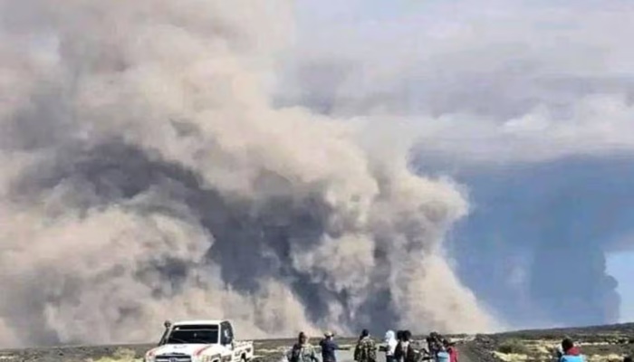 इथियोपिया के ज्वालामुखी विस्फोट ने बढ़ाई टेंशन, भारत से चीन की ओर निकला राख का गुबार