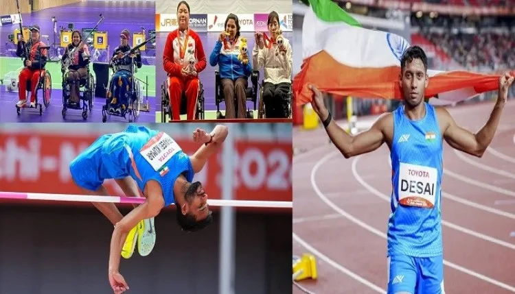एशियन पैरा गेम्स में 114 पदक जीतकर भारतीय ख‍िलाड़‍ियों ने रचा इतिहास