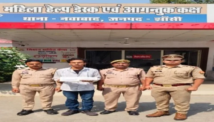 झांसी में डॉक्टर के घर चोरी, नौकर का बेटा गिरफ्तार