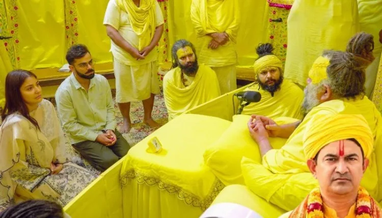 फलाहारी बाबा के दावों को विराट कोहली ने किया खारिज