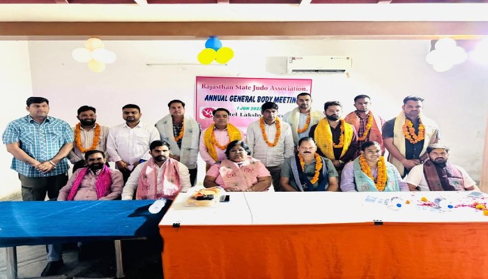 राजस्थान राज्य जूडो संघ के चुनाव संपन्न, सुरेन्द्र सांतरुक बने अध्यक्ष