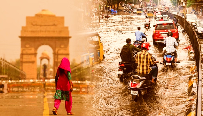 Today Weather Update : उत्तर भारत में रात में भी बढ़ी गर्मी, पूर्वाेत्तर व दक्षिण में भारी बारिश