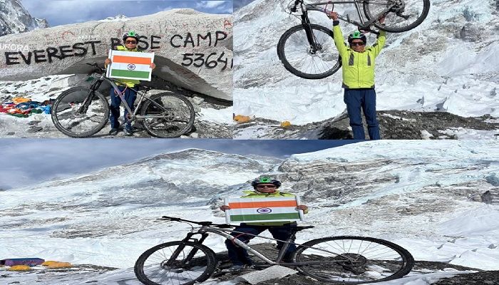 Divya Singh: यूपी की बेटी दिव्या ने दुनिया में बढ़ाया मान, साइकिल से फतह किया एवरेस्ट बेस कैंप