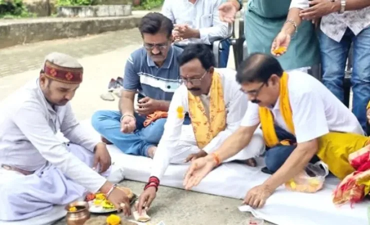 अटल कॉलोनी में पेयजल समस्या होगी दूर,  25 लाख की पाइपलाइन विस्तार योजना का भूमिपूजन