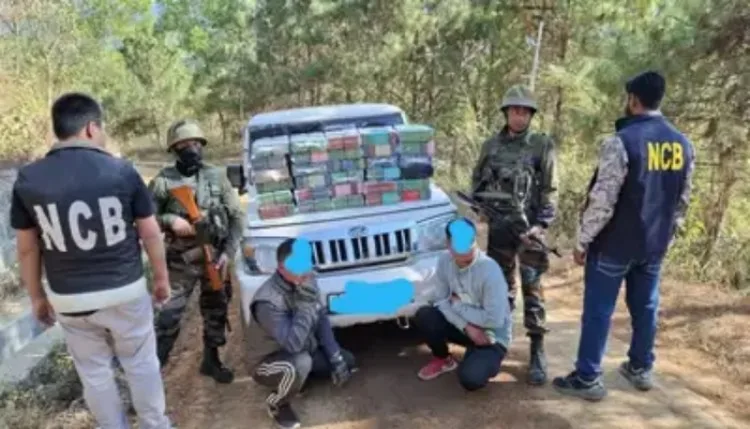 भारत-म्यांमार सीमा पर एनसीबी की बड़ी कार्रवाई, 53 करोड़ के ड्रग नेटवर्क का मास्टरमाइंड गिरफ्तार